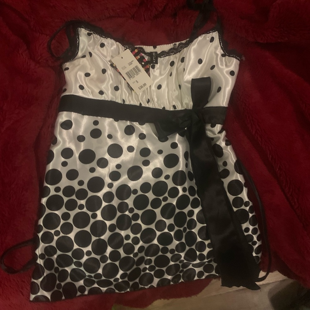 NWT Heart Soul silky halter top